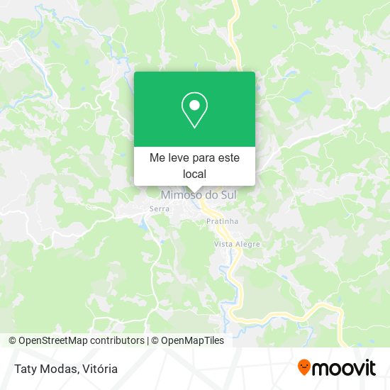 Taty Modas mapa