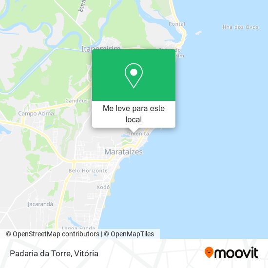 Padaria da Torre mapa