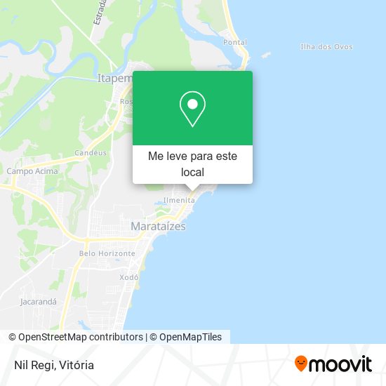 Nil Regi mapa