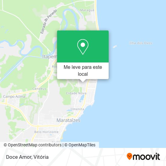 Doce Amor mapa