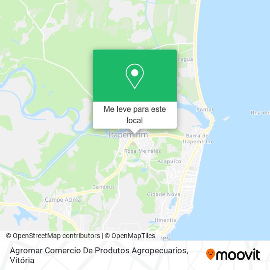 Agromar Comercio De Produtos Agropecuarios mapa