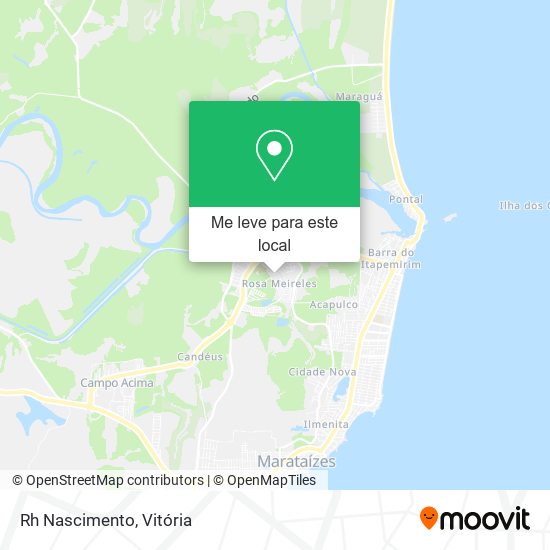 Rh Nascimento mapa
