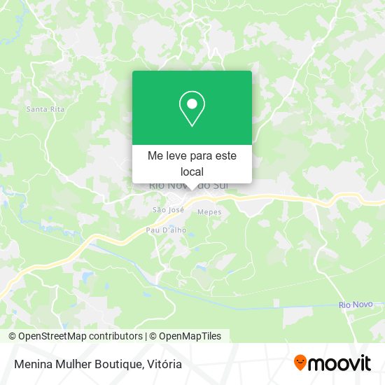 Menina Mulher Boutique mapa