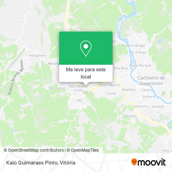 Kaio Guimaraes Pinto mapa