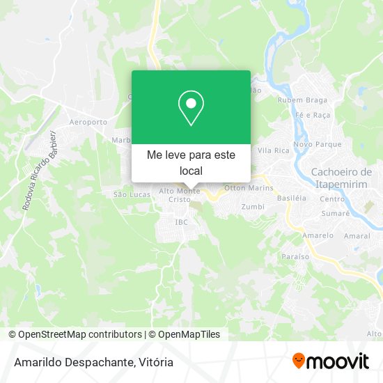 Amarildo Despachante mapa