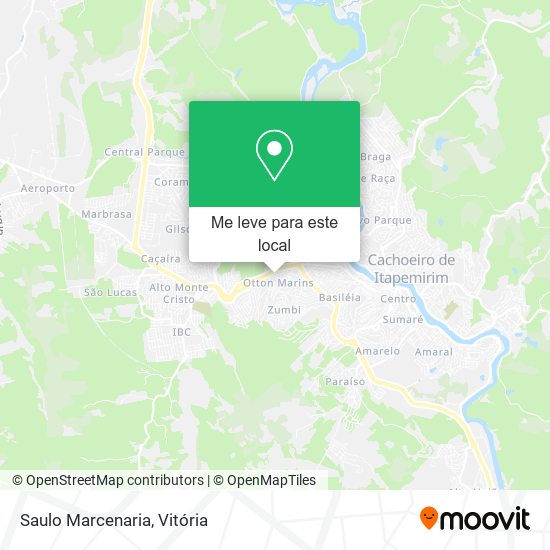 Saulo Marcenaria mapa