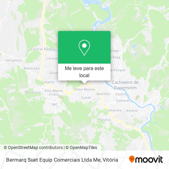 Bermarq Suet Equip Comerciais Ltda Me mapa