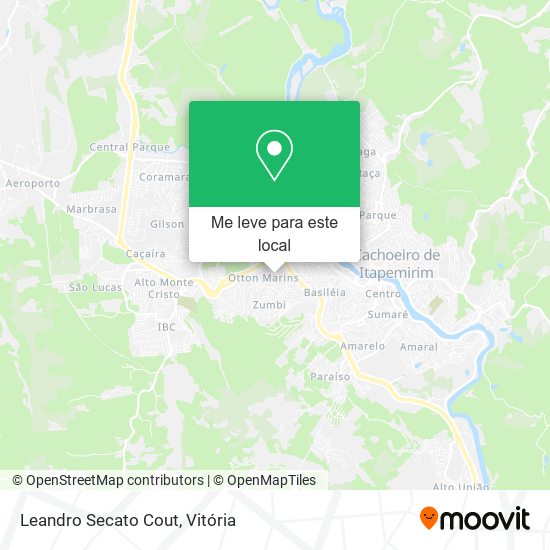 Leandro Secato Cout mapa