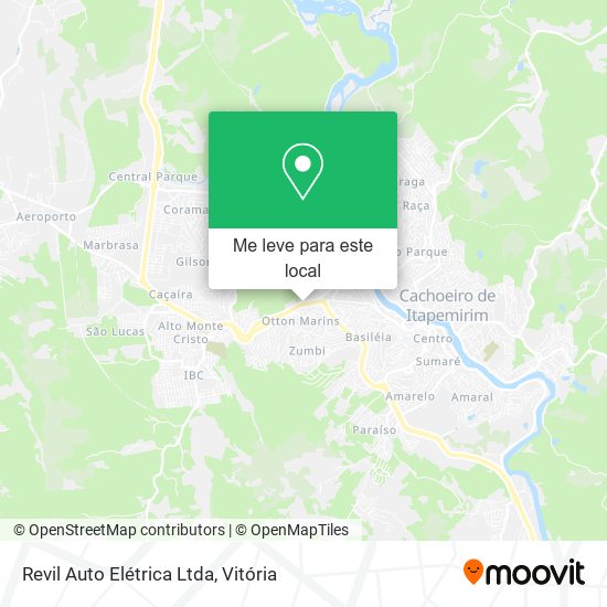 Revil Auto Elétrica Ltda mapa