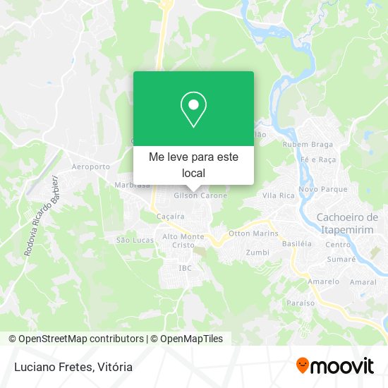 Luciano Fretes mapa