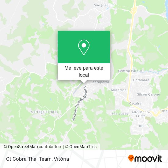Ct Cobra Thai Team mapa