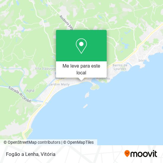 Fogão a Lenha mapa