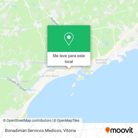 Bonadiman Servicos Medicos mapa