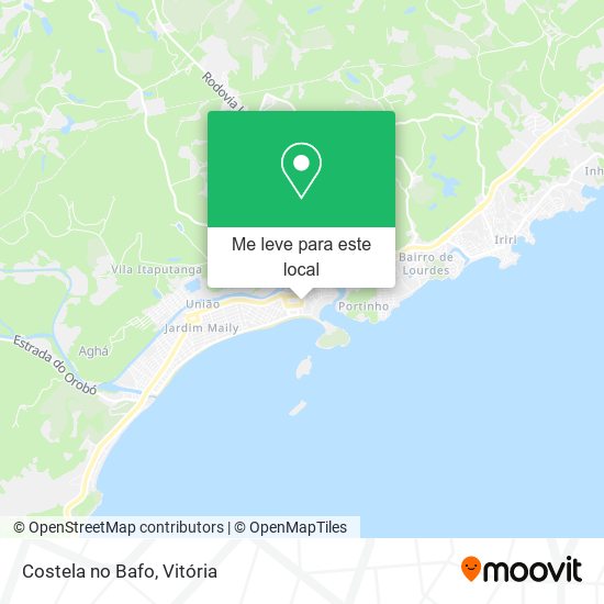 Costela no Bafo mapa