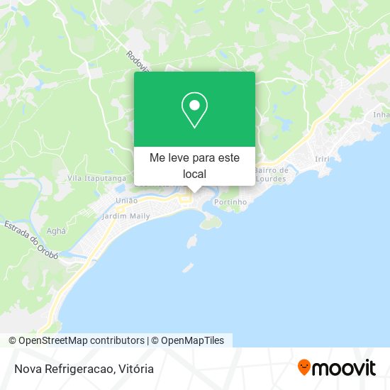 Nova Refrigeracao mapa
