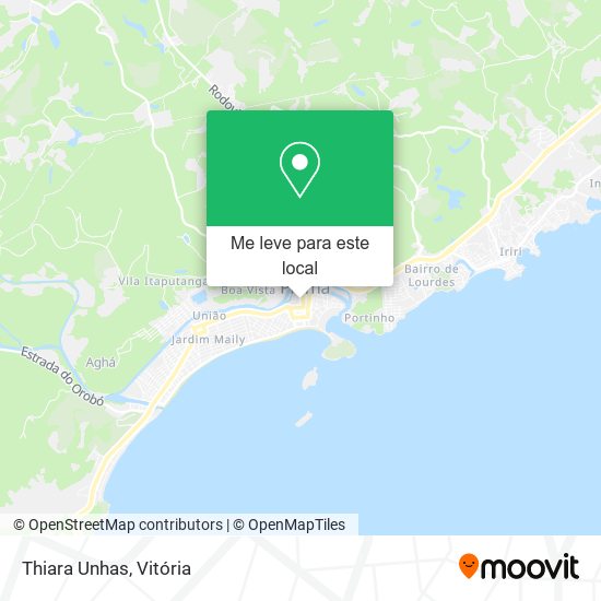 Thiara Unhas mapa