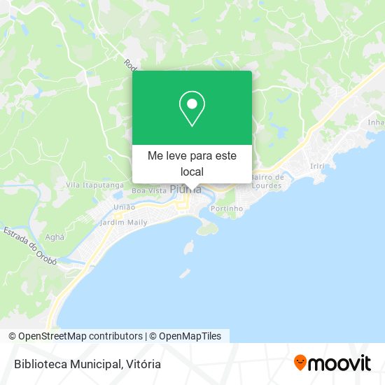 Biblioteca Municipal mapa