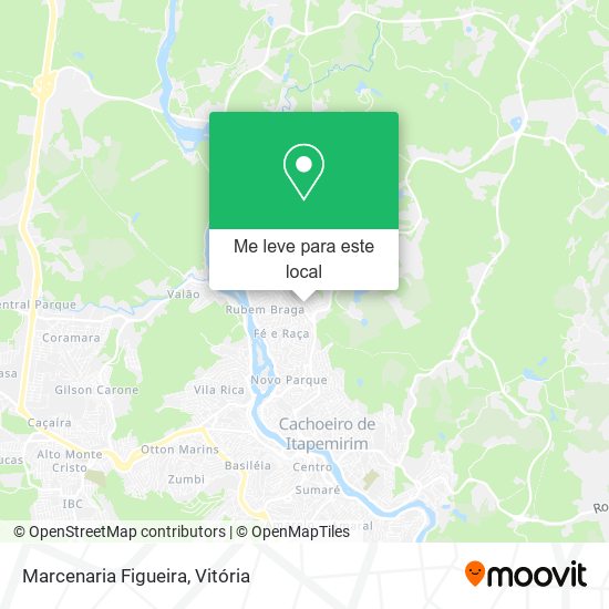 Marcenaria Figueira mapa
