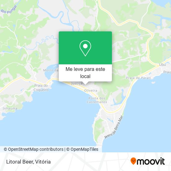 Litoral Beer mapa