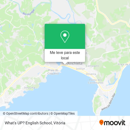 What's UP? English School mapa