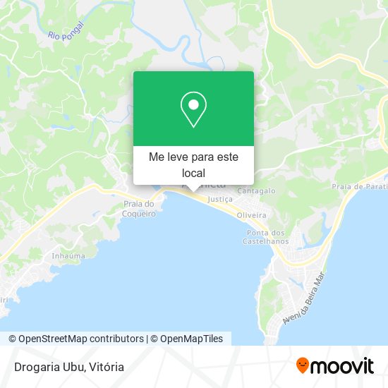 Drogaria Ubu mapa