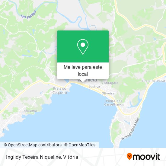Inglidy Texeira Niqueline mapa