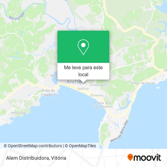 Alem Distribuidora mapa