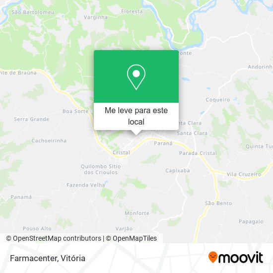 Farmacenter mapa