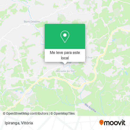 Ipiranga mapa
