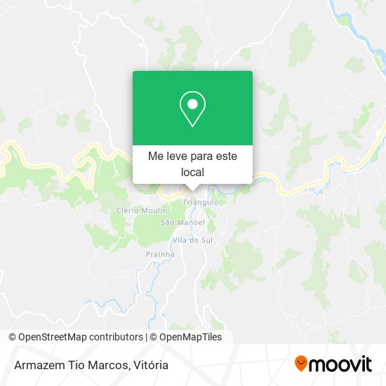 Armazem Tio Marcos mapa