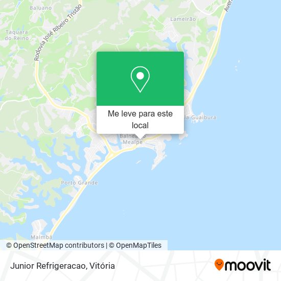 Junior Refrigeracao mapa
