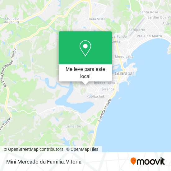 Mini Mercado da Familia mapa