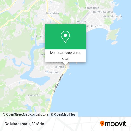 Rc Marcenaria mapa
