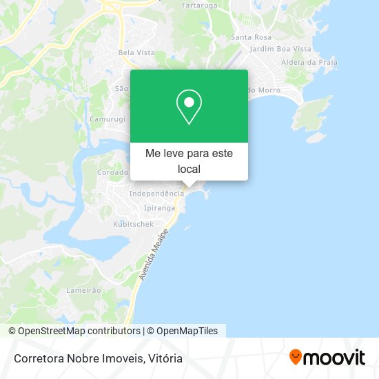 Corretora Nobre Imoveis mapa