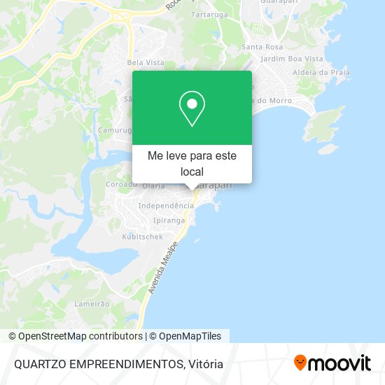 QUARTZO EMPREENDIMENTOS mapa