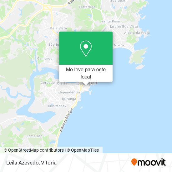 Leila Azevedo mapa