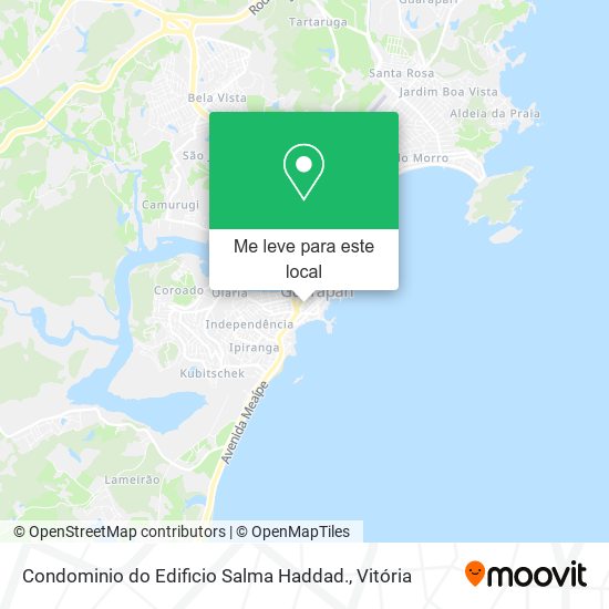 Condominio do Edificio Salma Haddad. mapa