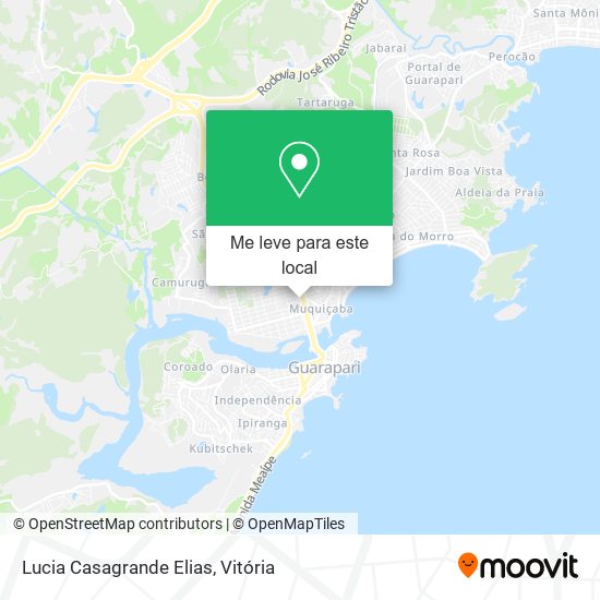 Lucia Casagrande Elias mapa