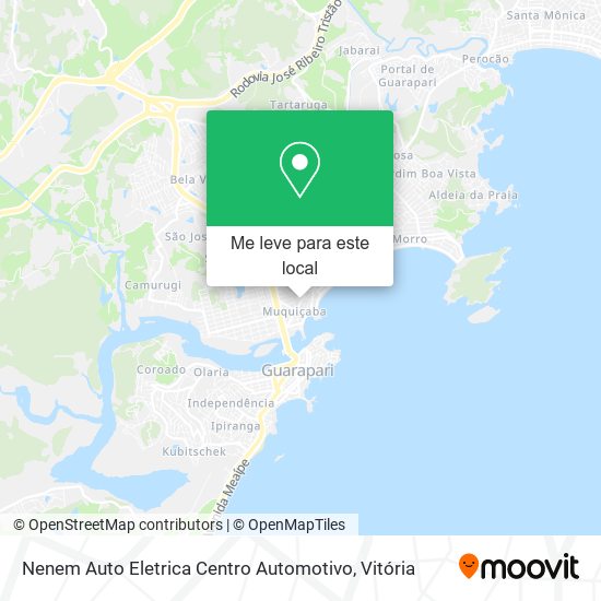 Nenem Auto Eletrica Centro Automotivo mapa