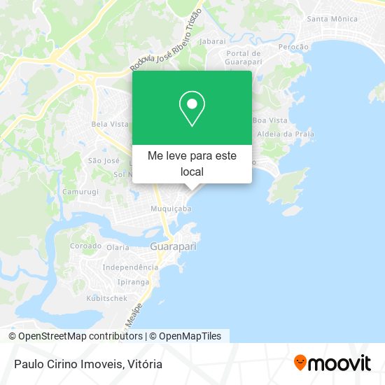 Paulo Cirino Imoveis mapa