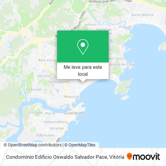 Condominio Edificio Oswaldo Salvador Pace mapa