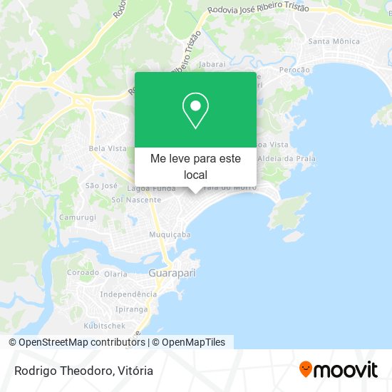 Rodrigo Theodoro mapa