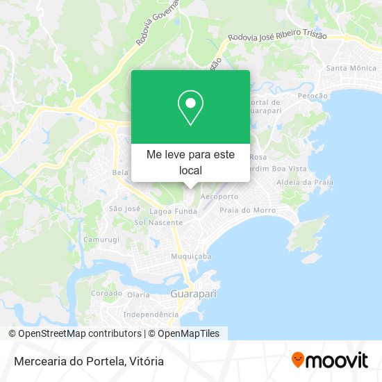 Mercearia do Portela mapa