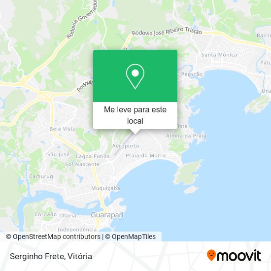 Serginho Frete mapa