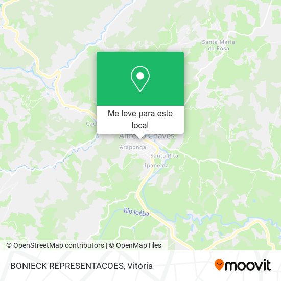 BONIECK REPRESENTACOES mapa