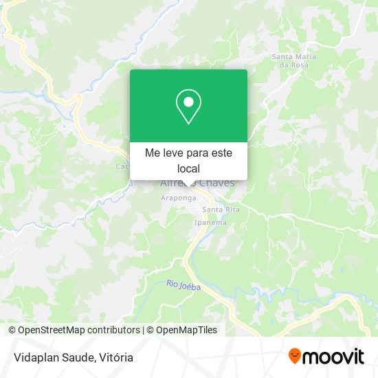 Vidaplan Saude mapa