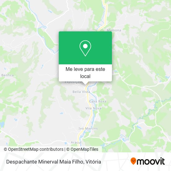 Despachante Minerval Maia Filho mapa