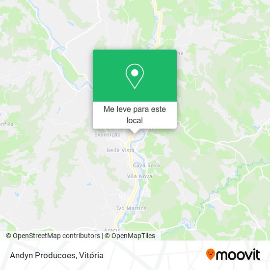 Andyn Producoes mapa