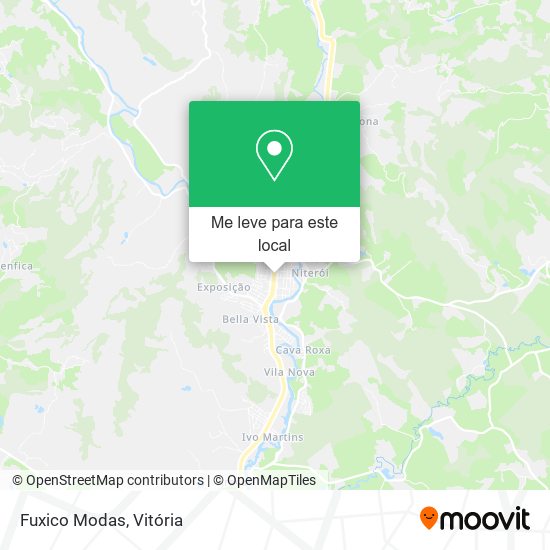 Fuxico Modas mapa
