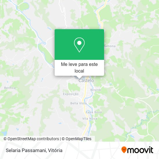 Selaria Passamani mapa